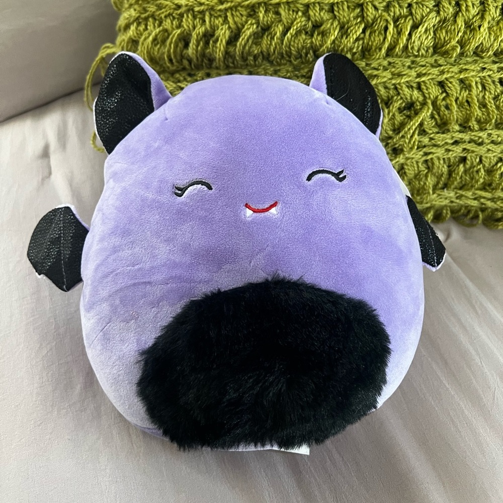 Purple Bat Squishmallow